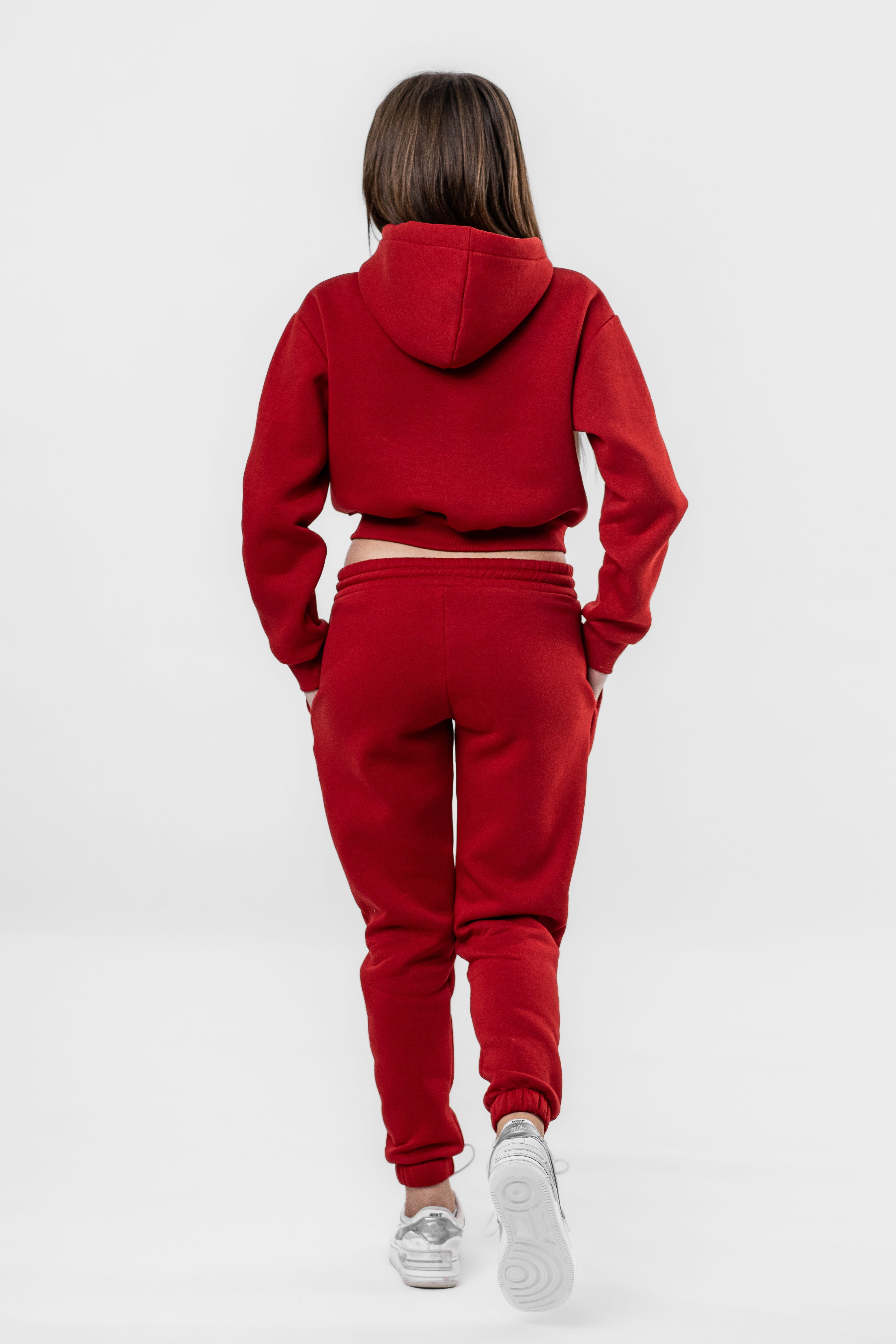 Latitant cropped hoodie