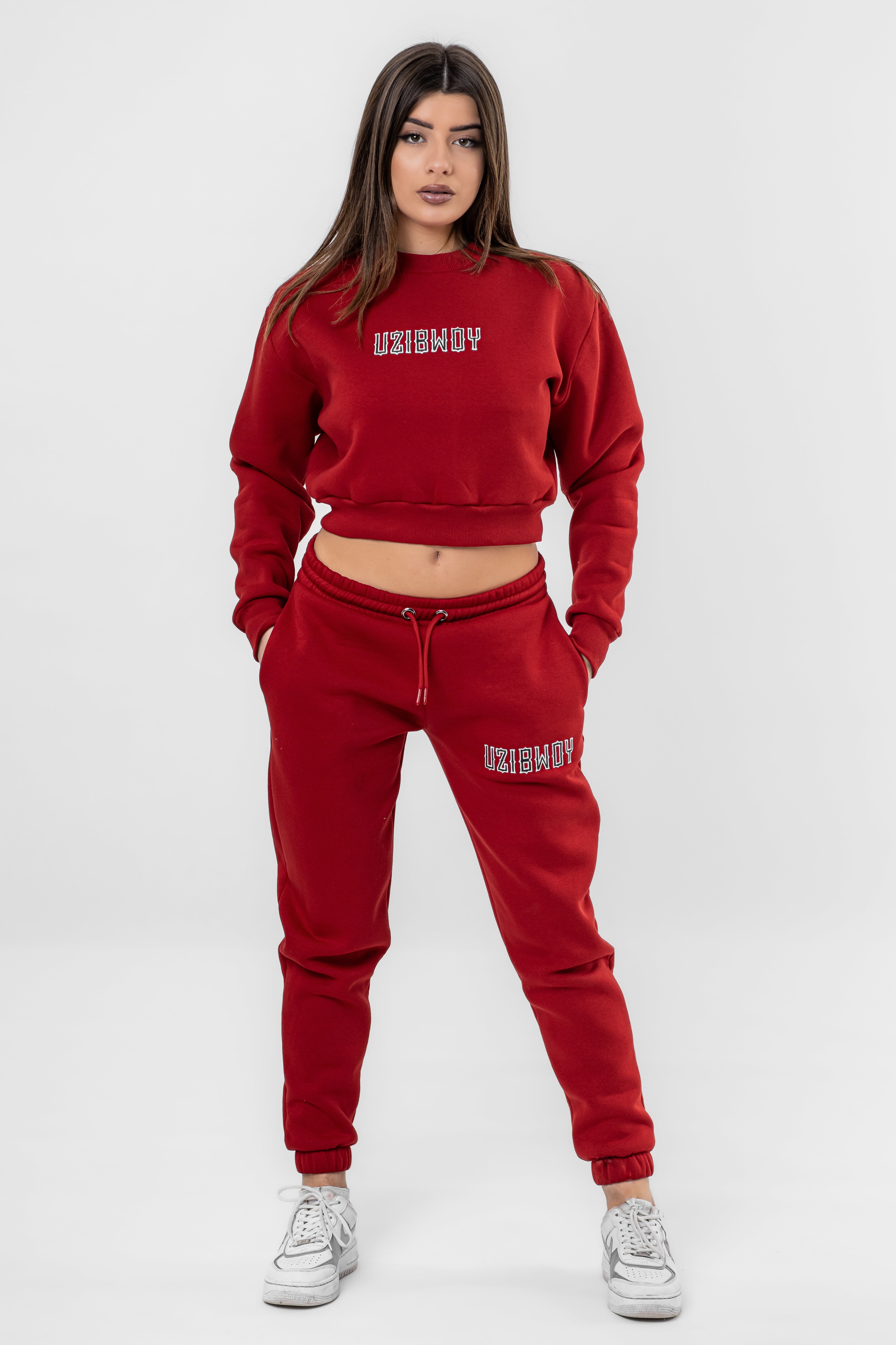 Latitant Cropped Sweatshirt