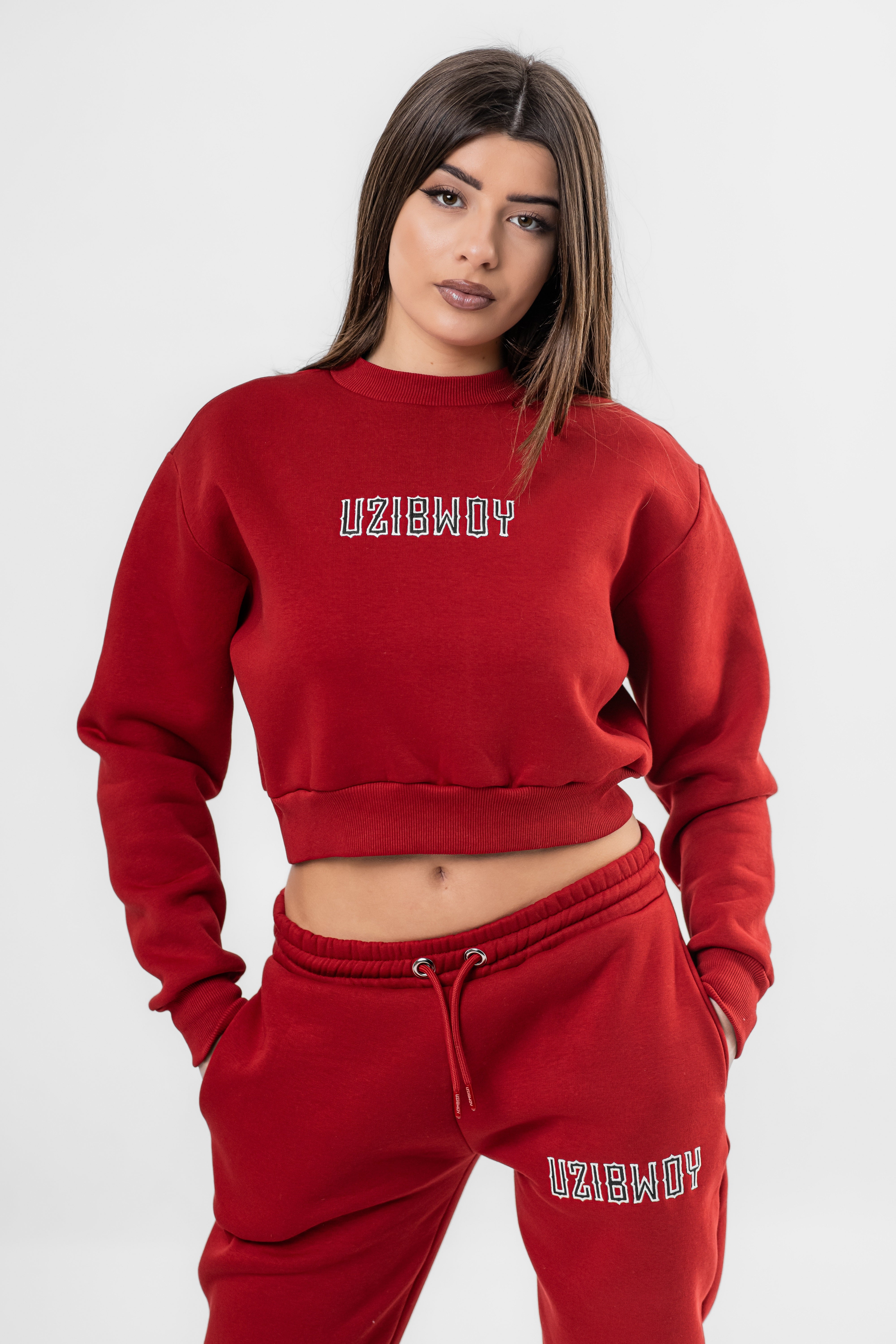 Latitant Cropped Sweatshirt